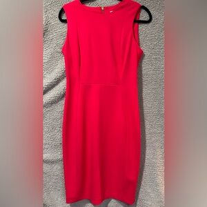 Calvin Klein Vibrant Red Mini Dress